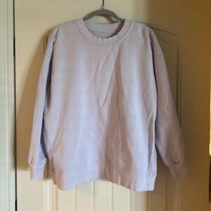 lululemon athletica Lavender Crewneck Sweatshirt
